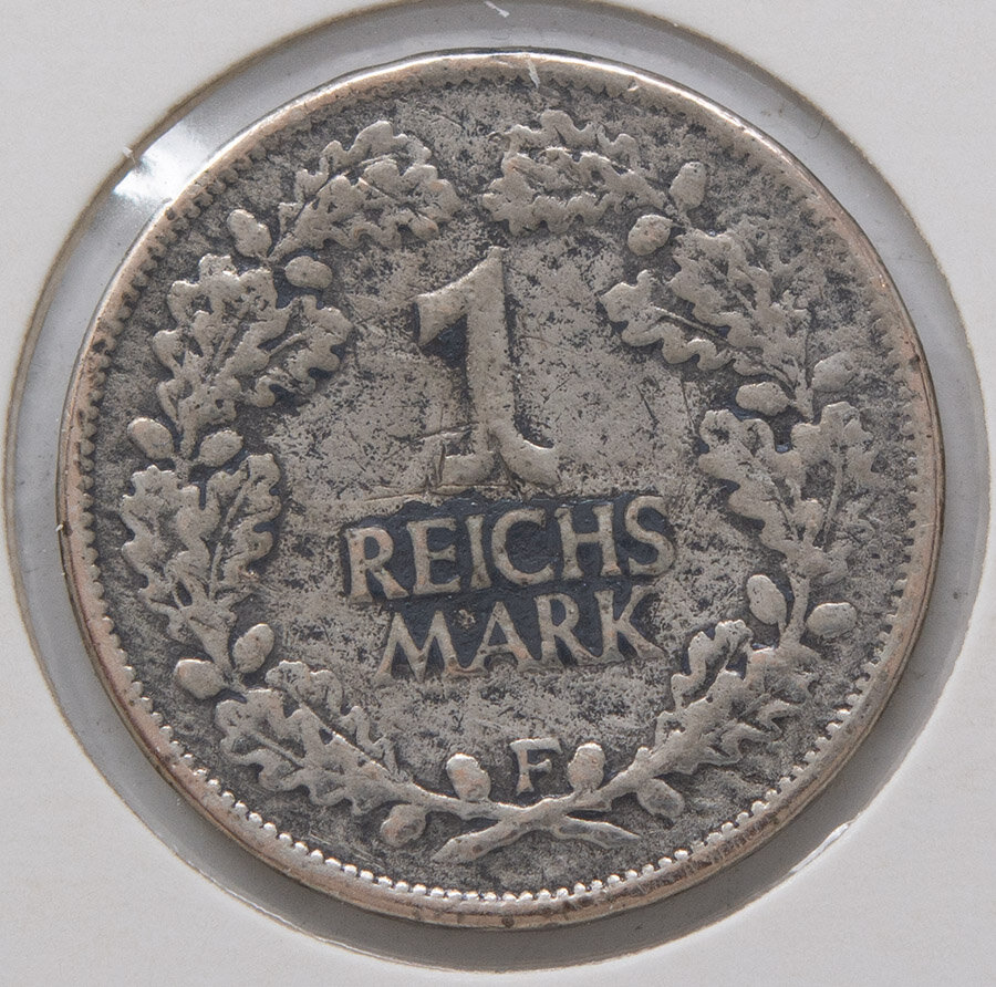 Weimarer Republik Reichsmark F