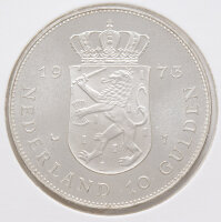 Niederlande 10 Gulden 1973 *