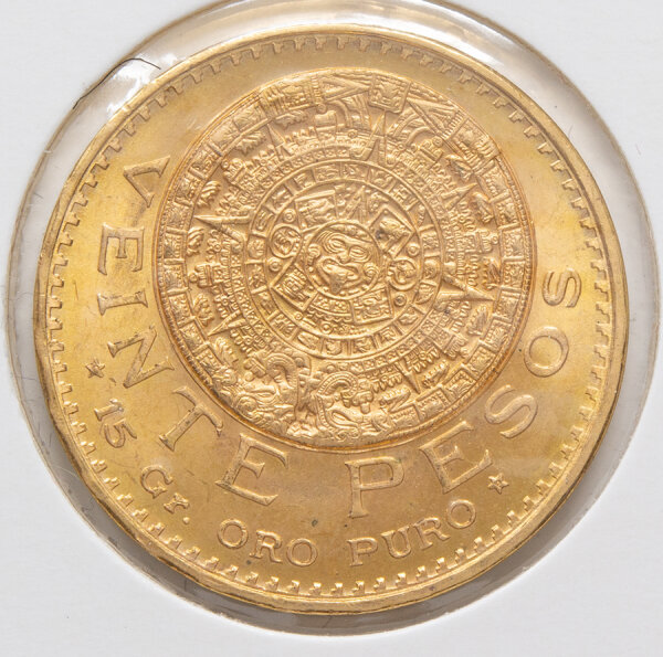 Mexiko 20 Pesos 1959 - Aztekenkalender -  Gold