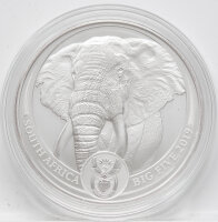 Südafrika 5 Rand 2019 - Big Five #1 - Elefant - 1 Unze Silber ST*