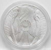 Südafrika 5 Rand 2019 - Big Five #1 - Elefant - 1 Unze Silber ST*