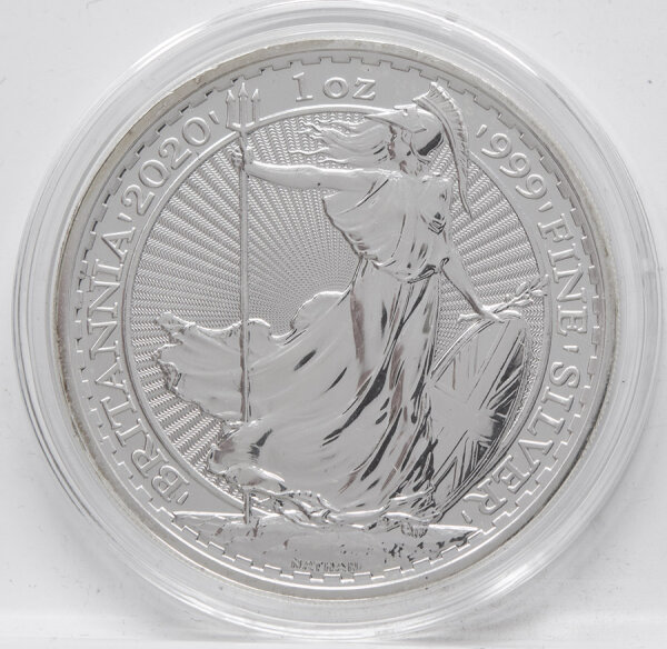Großbritannien 2 Pfund 2020 - Britannia* 1 oz. Silber