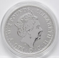 Großbritannien 2 Pfund 2020 - Britannia* 1 oz. Silber