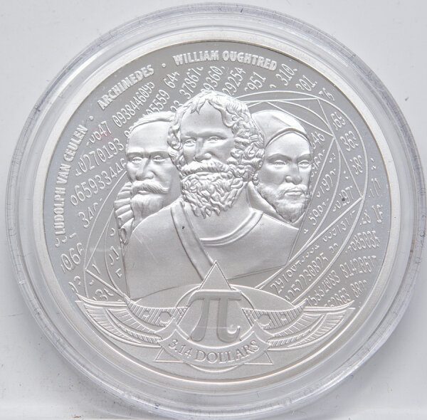 Solomon Islands 3,14 Dollar 2020 - Kreiszahl Pi*