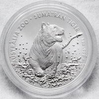 Australien 1 Dollar 2020 - Australia Zoo #1 - Sumatra Tiger - 1 oz.*