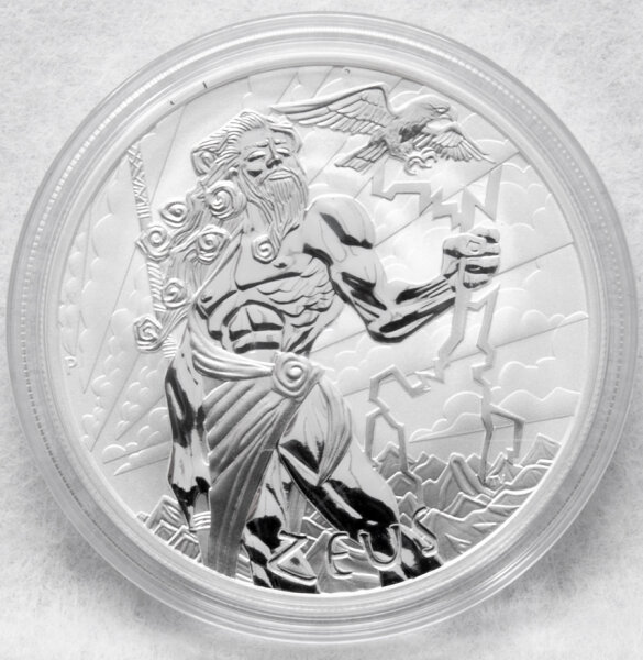 Tuvalu 1 Dollar 2020 - Götter des Olymp - Zeus*