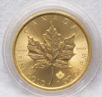 Kanada 50 Dollar - Maple Leaf 1 oz. Gold - diverse Jahrgänge