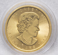 Kanada 50 Dollar - Maple Leaf 1 oz. Gold - diverse Jahrgänge