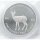 Tschad 5000 Francs 2021 Mandala Antilope 1 Unze Silber*