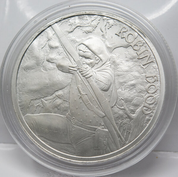 1 oz Silber - Mittelalter-Serie #1 - Robin Hood