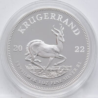 Südafrika Krügerrand 2022 - 1 Unze Silber PP*