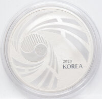 Südkorea 1 Clay 2020  - Taekwondo - 1 oz.*