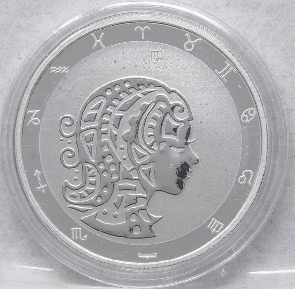 Tokelau 5 Dollar 2022 - Signs of Zodiac - Virgo* 1 oz.