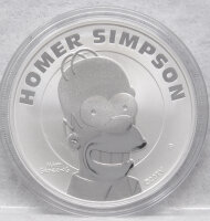 Tuvalu 1 Dollar 2022 - Homer Simpson*