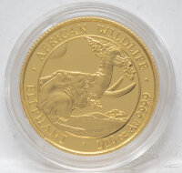 Somalia 100 Shilling 2023 - Elefant  - 1/10 Unze Gold
