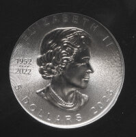 Kanada 5 Dollar 2023 - Treasured Maple Leaf - Gratulation - 1 oz. Silber