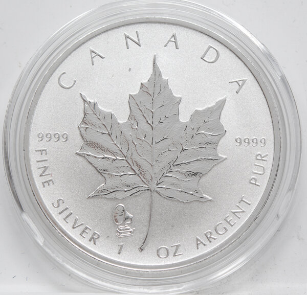 Kanada 5 Dollar 2019 - Maple Leaf - 1 oz Silber - Privy Grammophon*