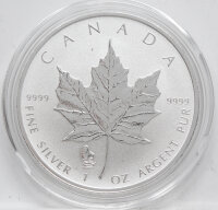 Kanada 5 Dollar 2019 - Maple Leaf - 1 oz Silber - Privy Grammophon*
