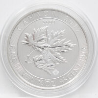 Kanada 8 Dollar 2017 - Multi Maple Leaf - 1,5 oz Silber*