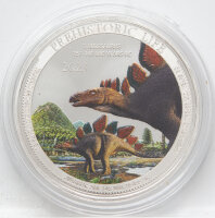 Kongo 20 Francs 2023 - Prehistoric Life #12 - Stegosaurus...