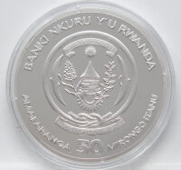 Ruanda 2024 50 RW Francs - Jahr des Drachen - PP