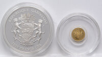 Gabun 3.000 & 1.000 Francs 2018 - Springbock - Dedication Set - Princess Diana*