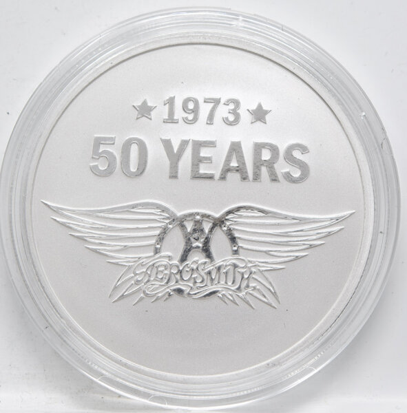 Niue 2 Dollar 2023 - 50 Jahre Aerosmith - 1 oz. silber*