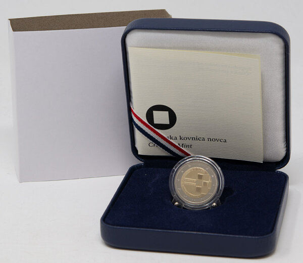 Kroatien 2 Euro 2023 - Mitglied der Eurozone - PP