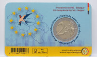 Belgien 2 Euro 2024 - EU Ratspräsidentschaft - in niederl. Coincard
