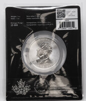 Kanada 5 Dollar 2024 - Premium Bullion Maple  mit Privy Polar Bear - 1 oz Silber - Coincard