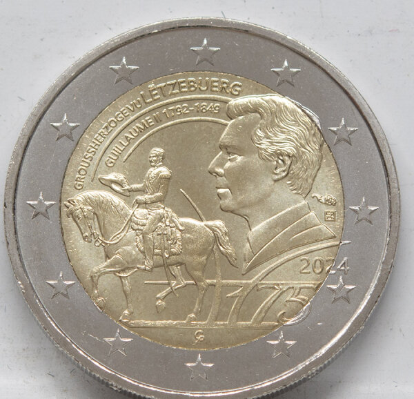 Luxemburg 2 Euro 2024 - Guillaume II. unc.