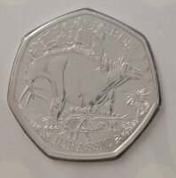 Großbritannien 50 pence 2024 - Dinosaurier -...