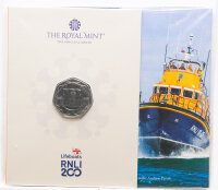 Großbritannien 50 pence 2024 - RNLI - Seenotrettung BU