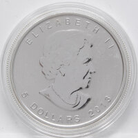 Kanada 5 Dollar 2013 - 25 Jahre Silber Maple Leaf - 1 oz Silber*
