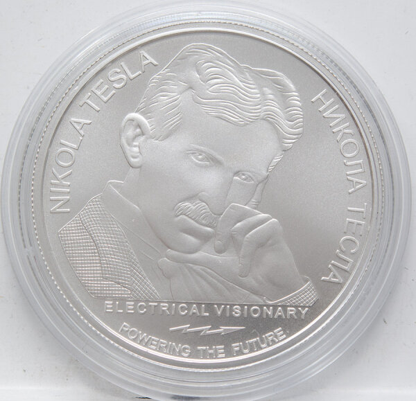 Serbien 100 Dinar 2024 - Nikola Tesla #9 - Teleforce Serbia