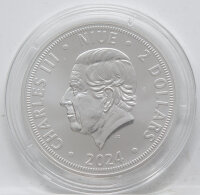 Niue 2 Dollar 2024 - Tschechischer Löwe - 1 oz. silber