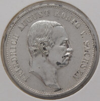 Deutsches Reich 3 Mark 1912 - Friedrich August - Sachsen*
