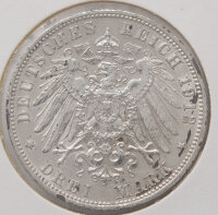 Deutsches Reich 3 Mark 1912 - Friedrich August - Sachsen*