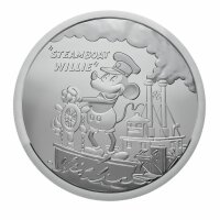 Fiji 50 Cents 2024 - Steamboat Willie - 1 oz. Silber*