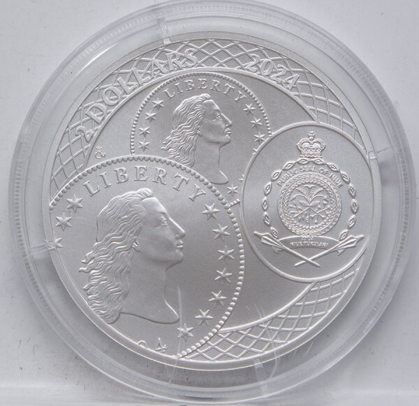 Niue 2 Dollar 2024 - Joachimsthaler - Czech Republik - 1 oz. silber
