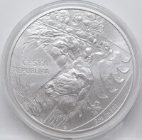 Niue 10 Dollar 2024 - Tschechischer Löwe - 5 oz. silber