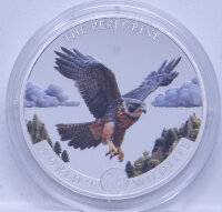 Kongo 20 Francs 2024 - World´s Wildlife - Peregrine Falcon - Wanderfalke - coloriert
