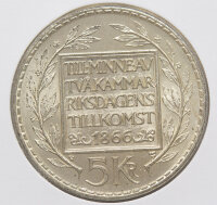 Schweden 5 Kronen 1966 - König Gustav VI. Adolf*