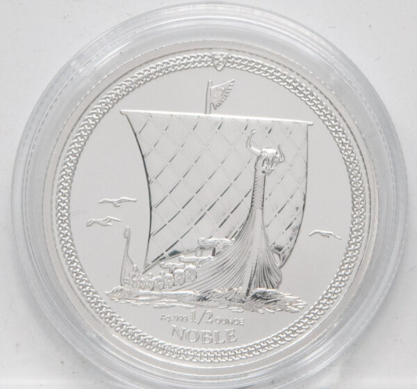 Isle of Man - The Noble - 2024 - 1/2 oz. Silber*