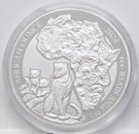 Ruanda 2024 50 RW Francs - African Ounce - Leopard - PP