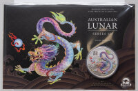 Australien 1 Dollar 2024 - Lunar III - Jahr des Drachen...