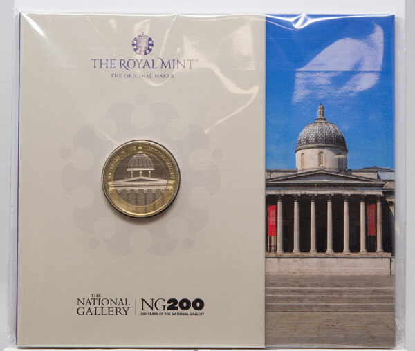 Großbritannien 2 Pfund 2024 - National Gallery  BU