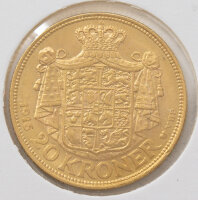 Dänemark 20 Kronen 1916 - Christian X.
