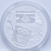 Tuvalu 1 Dollar 2024 - Spongebob Schwammkopf - 1 oz*
