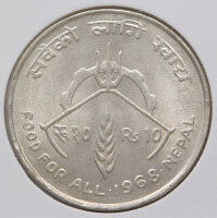 Nepal 10 Rupees 1968 - Food for all*